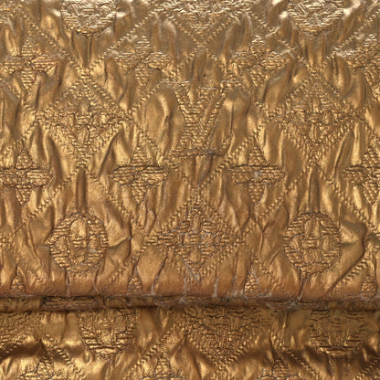 Louis Vuitton Jacquard Quilted Monogram Limelight Clutch PM Gold 7 of 13