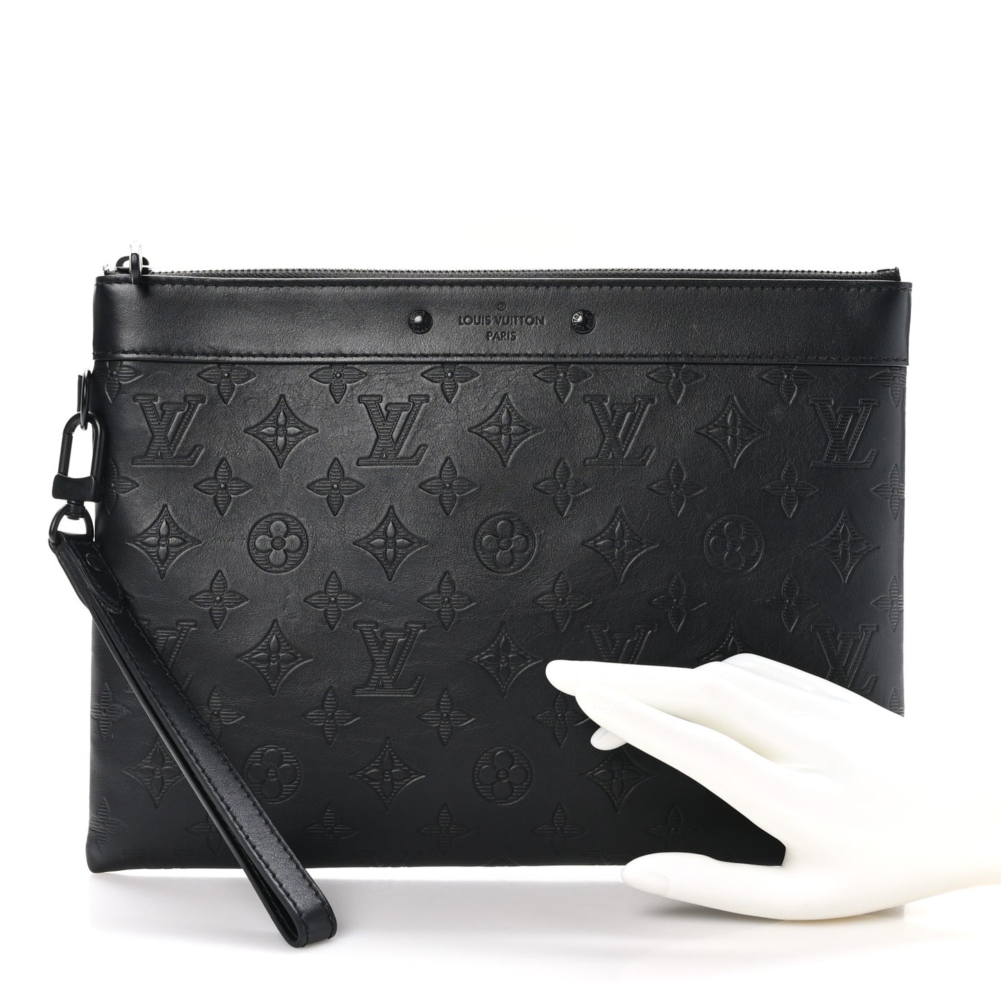 Monogram Shadow Pochette To-Go Black