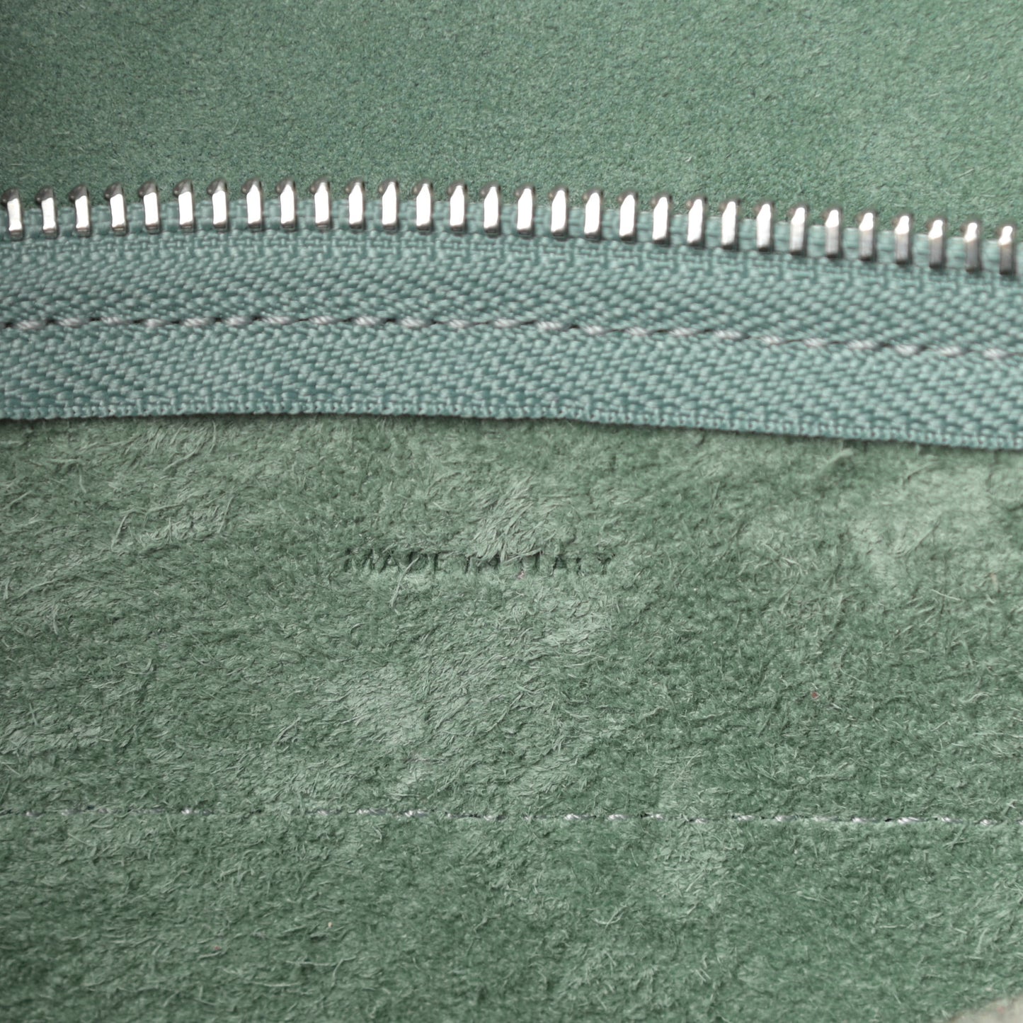 Grained Calfskin Nano Belt Bag Celadon