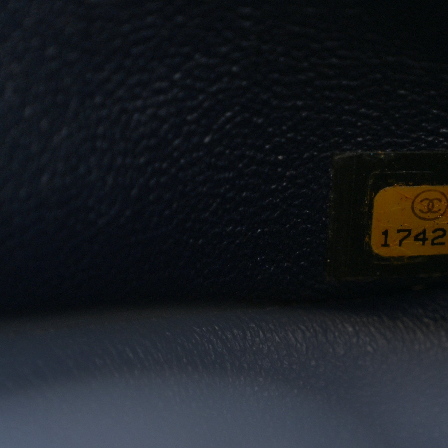 Chanel Patent Quilted Jumbo Double Flap Navy Blue 7 of 13