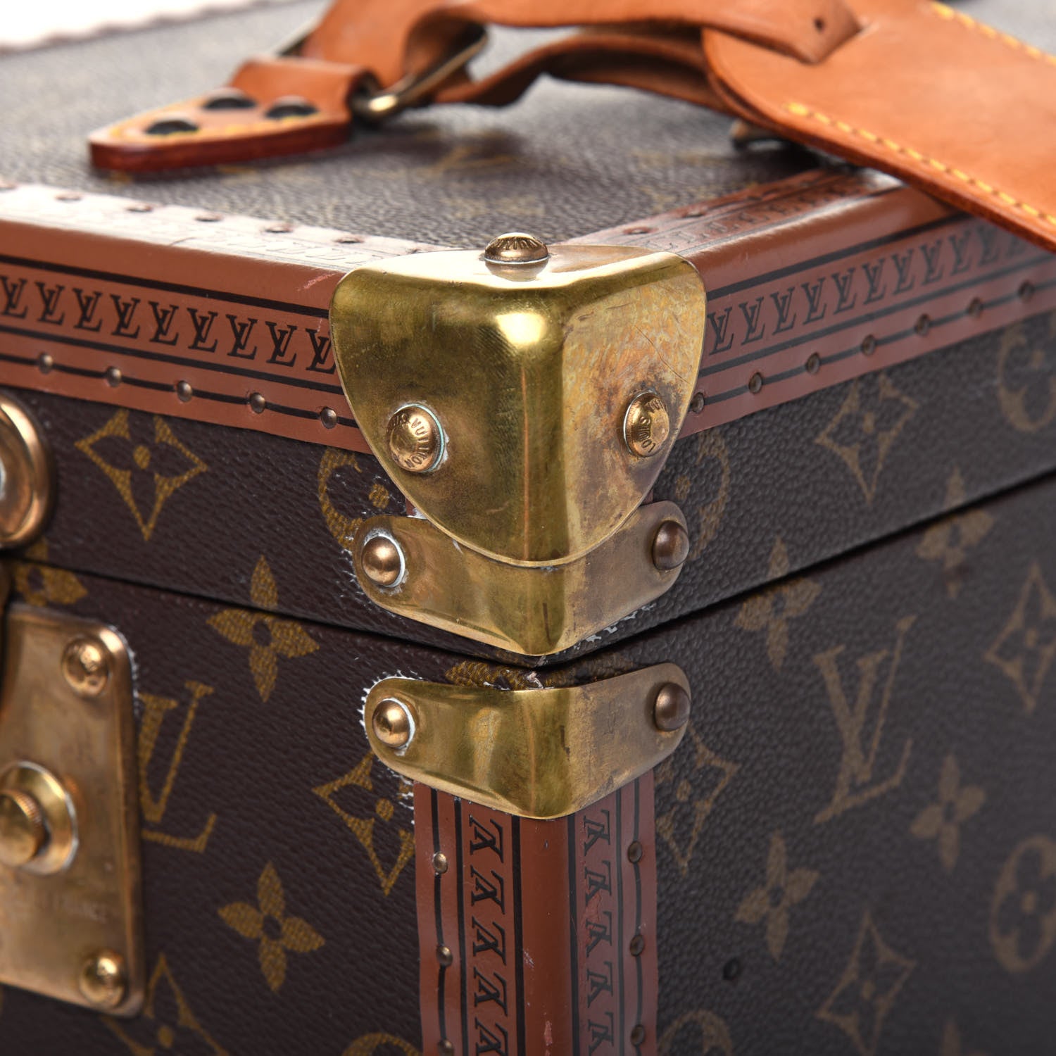 Louis Vuitton Monogram Boite Flacons Beauty Train Trunk Case 28 of 33