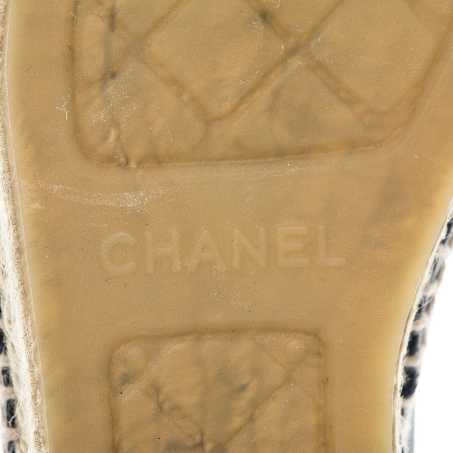 Chanel Lambskin CC Espadrilles 37 Dark Navy 7 of 7