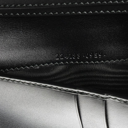Gucci Guccissima Margaux Calfskin Avel Wallet Black 7 of 7