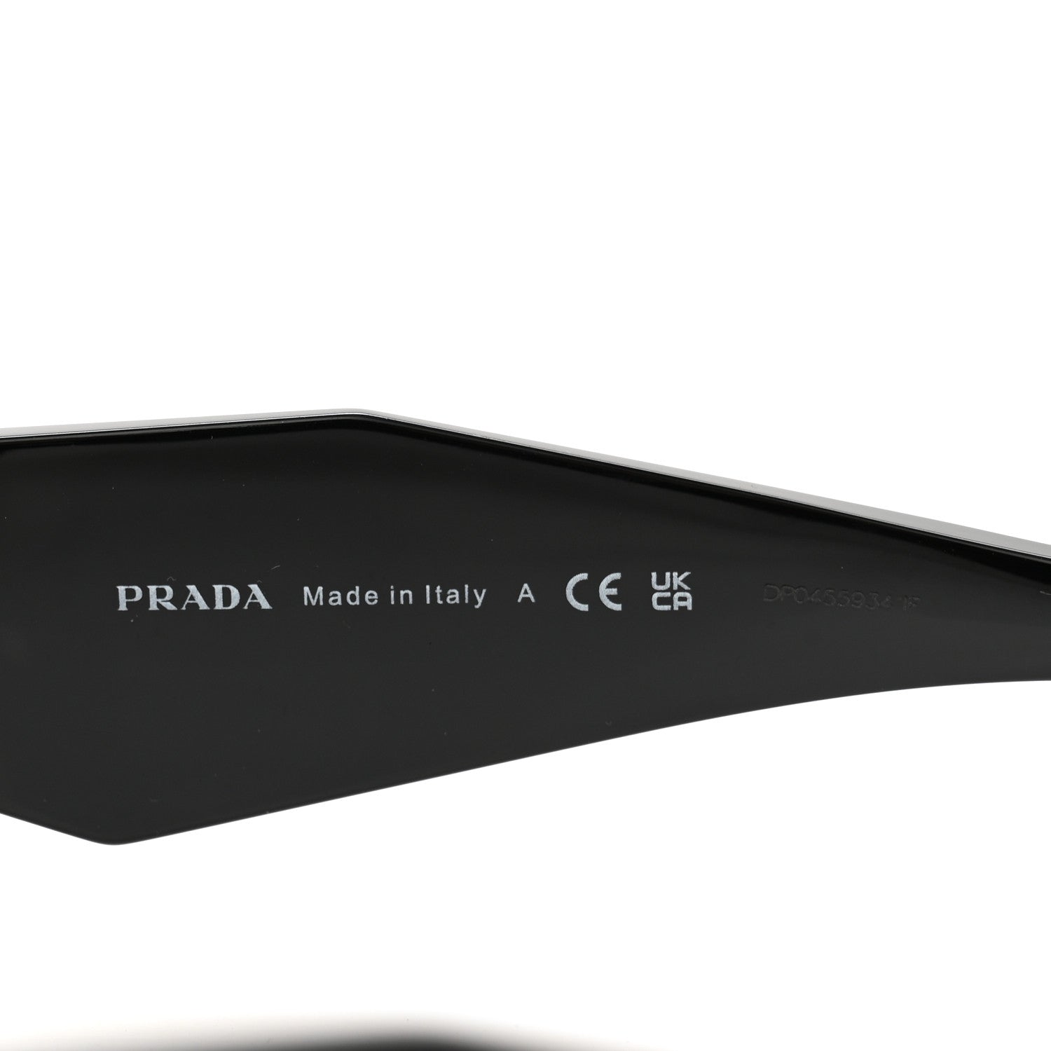 Prada Acetate Symbole Sunglasses SPR 17W Black 5 of 8