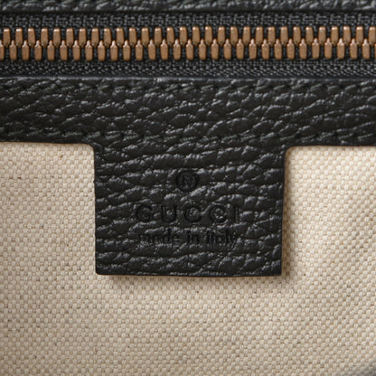 Gucci Calfskin GG Marmont Messenger Bag Black 6 of 9
