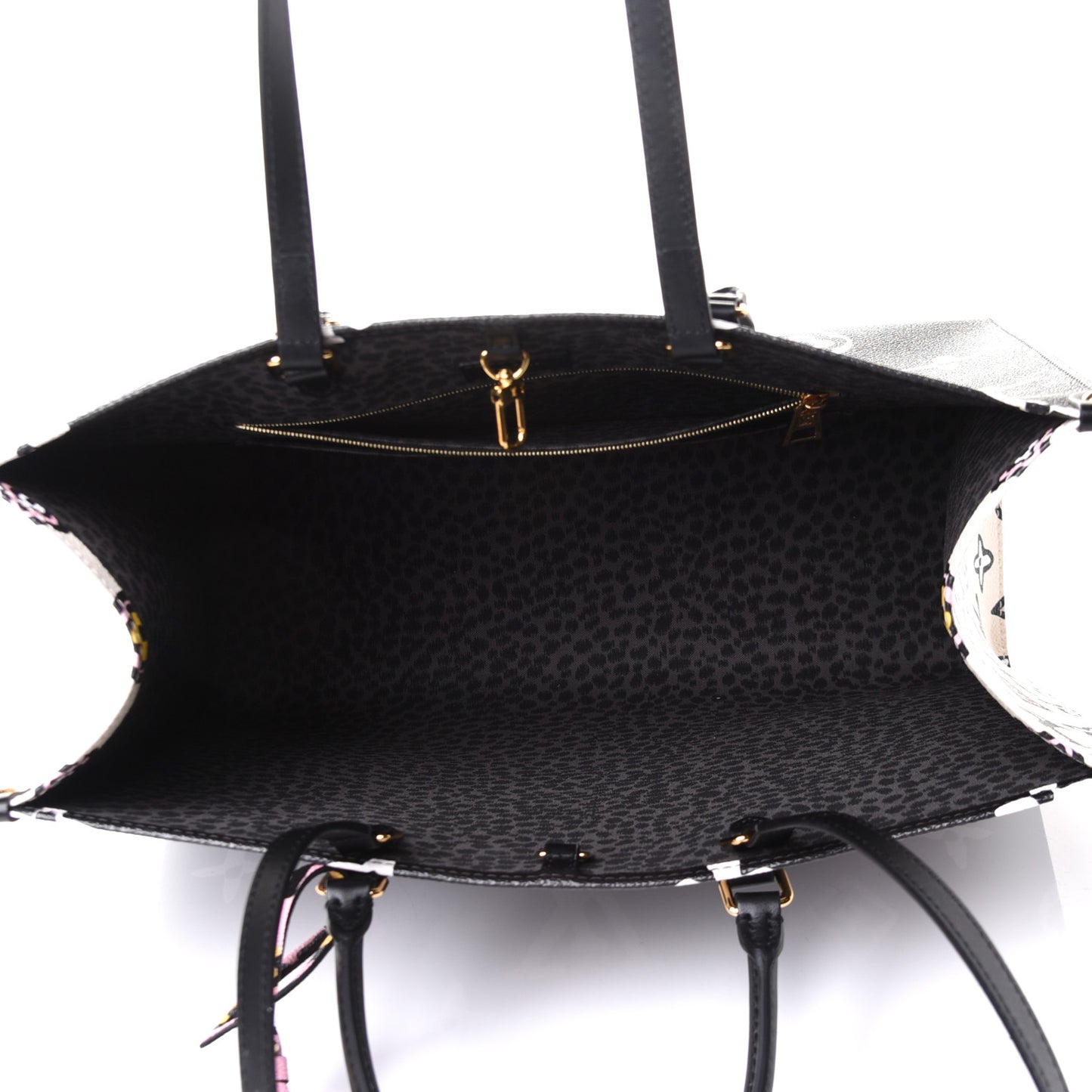 Monogram Giant Wild At Heart Onthego GM Black