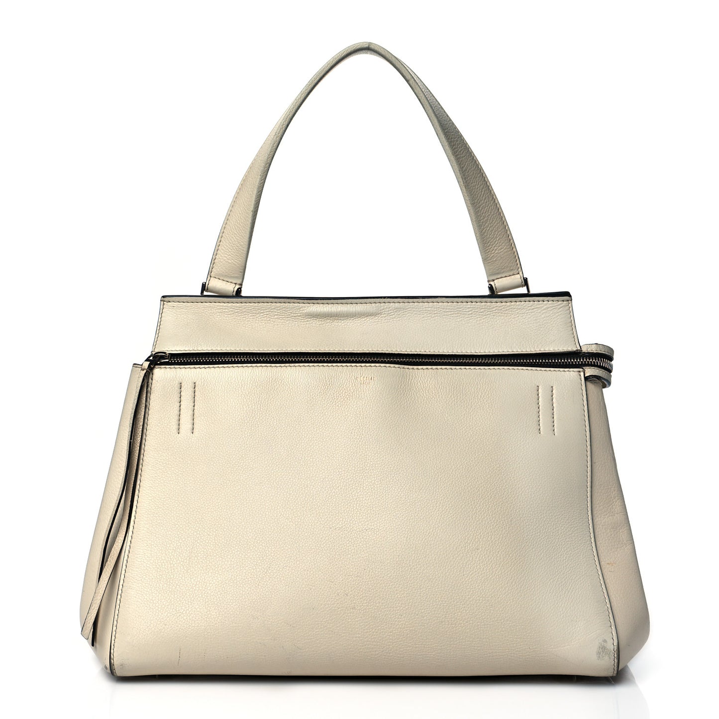 Grained Calfskin Large Edge Shoulder Bag