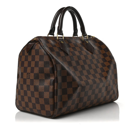 Louis Vuitton Damier Ebene Speedy 30 3 of 6