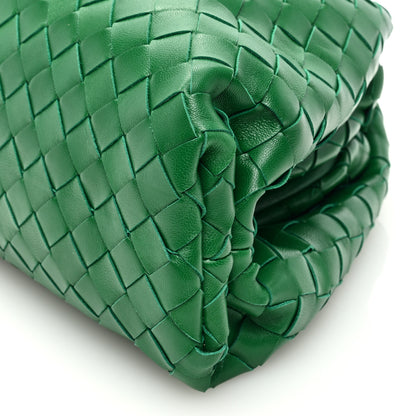 Bottega Veneta Nappa Maxi Intrecciato The Pouch Oversized Clutch Racing Green 9 of 9