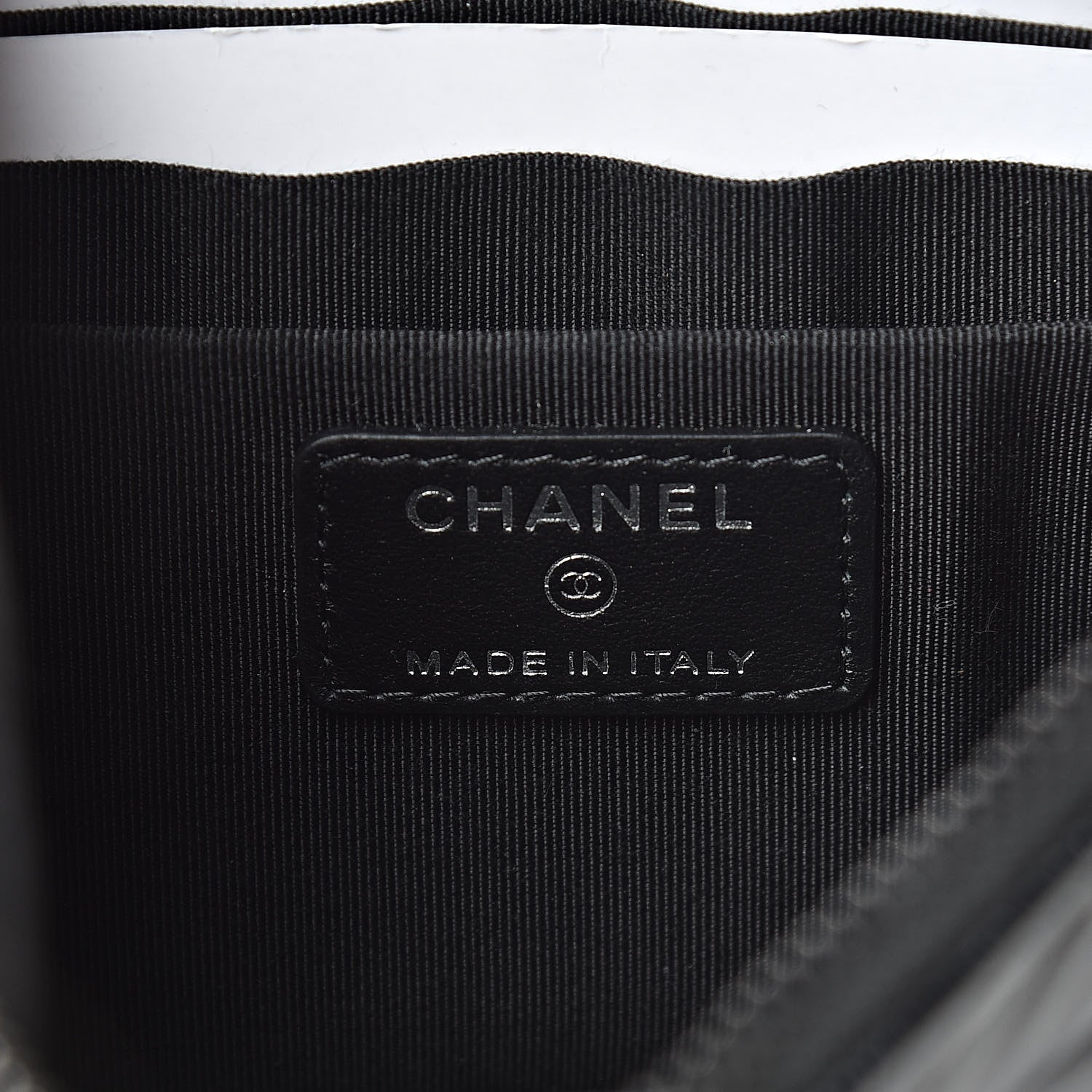 Chanel Aged Calfskin Quilted Small Gabrielle Pouch So Black 6 of 8