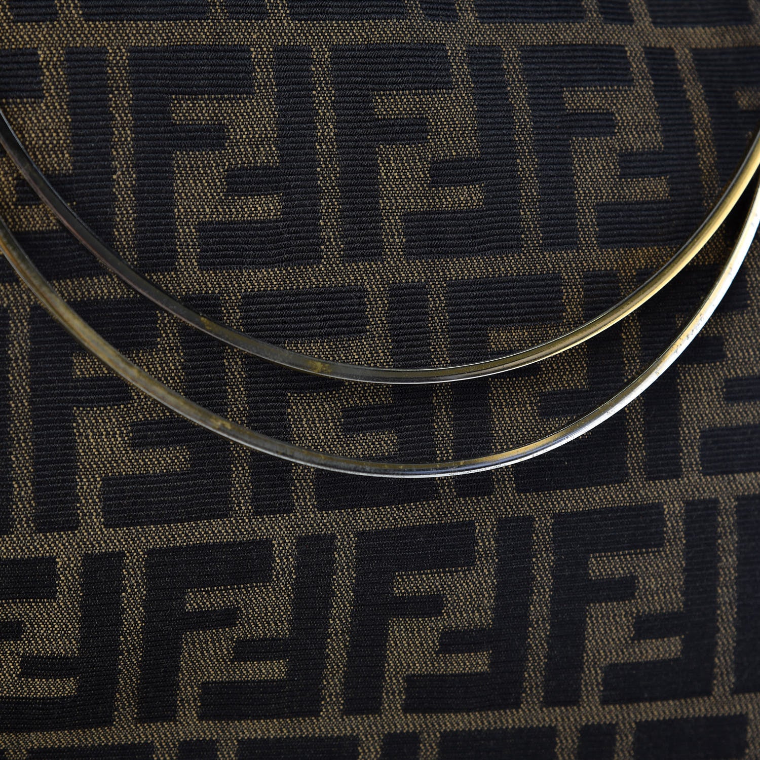 Fendi Zucca Handbag Tobacco 8 of 8