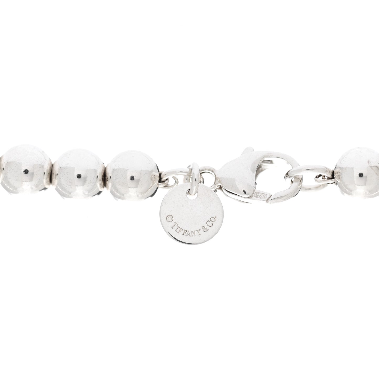 Sterling Silver HardWear Graduated Ball Necklace