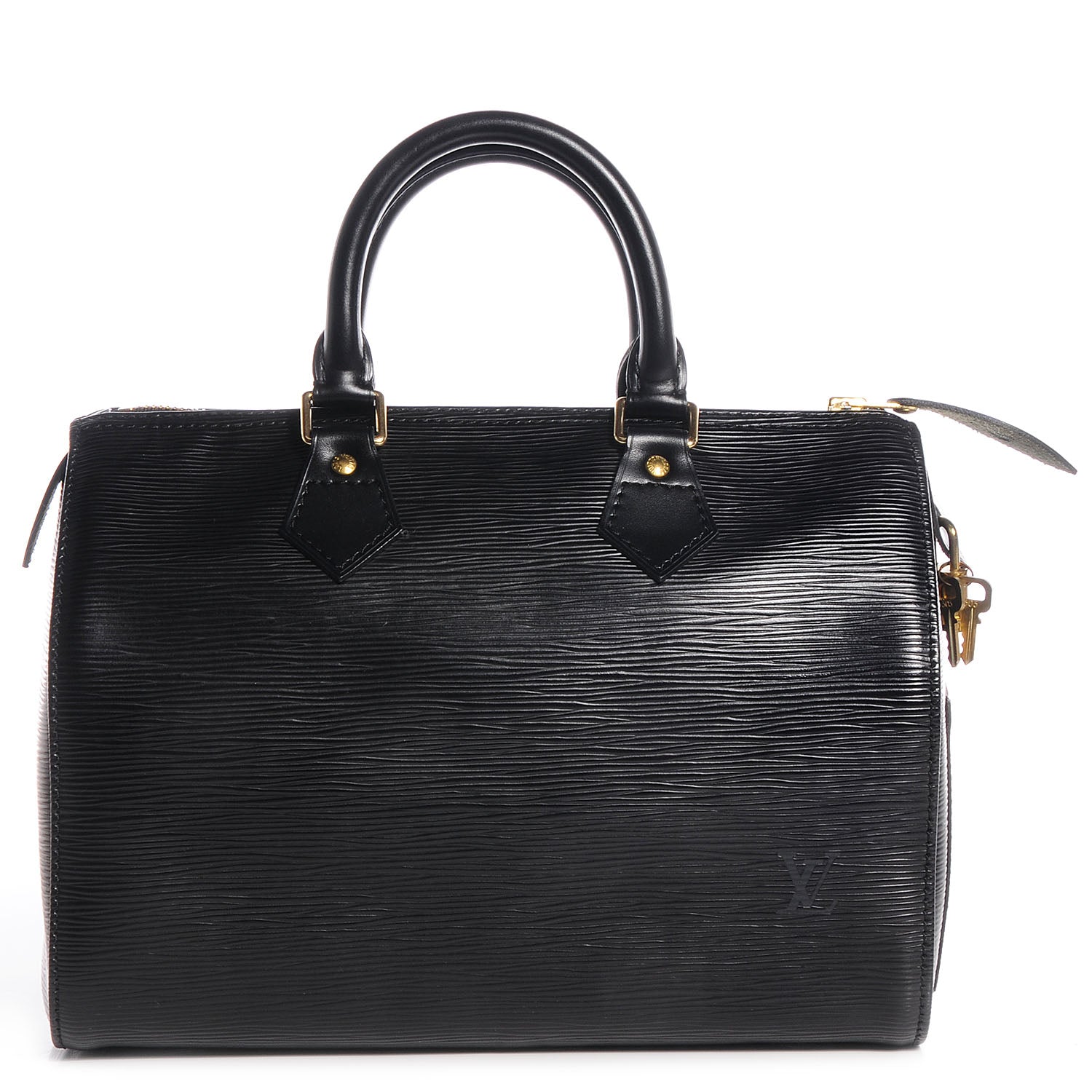 Louis Vuitton Epi Speedy 25 Black 1 of 7