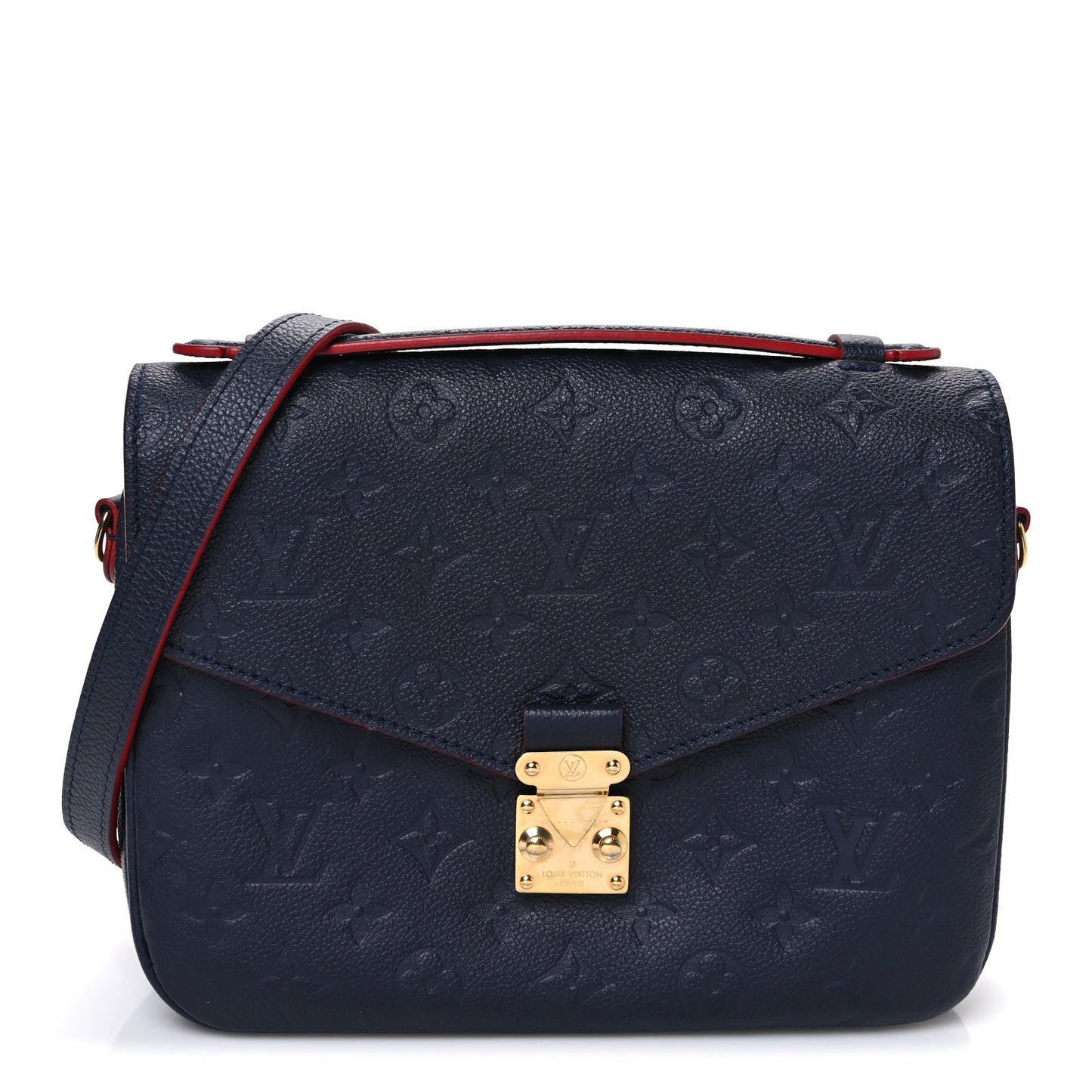 Empreinte Pochette Metis Marine Rouge