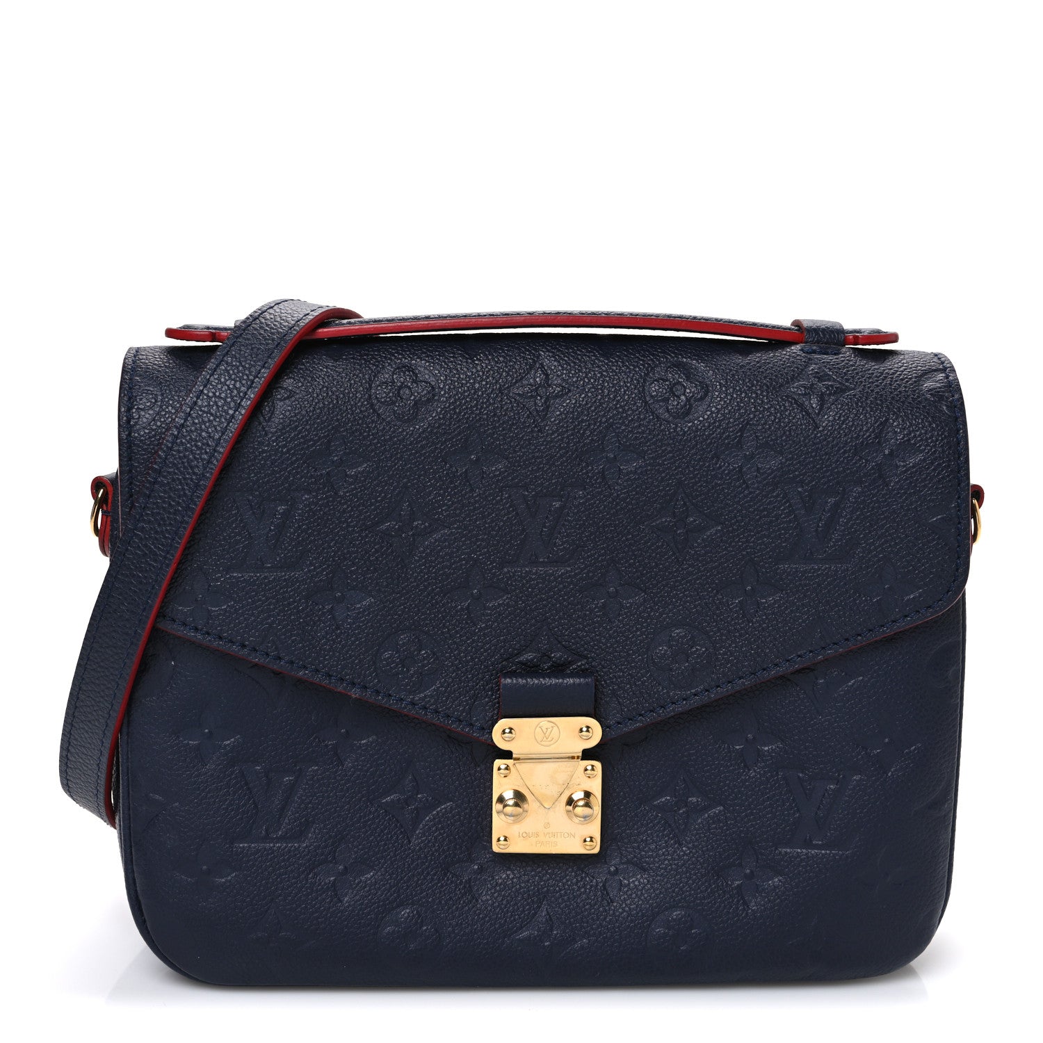 Louis Vuitton Empreinte Pochette Metis Marine Rouge 1 of 11