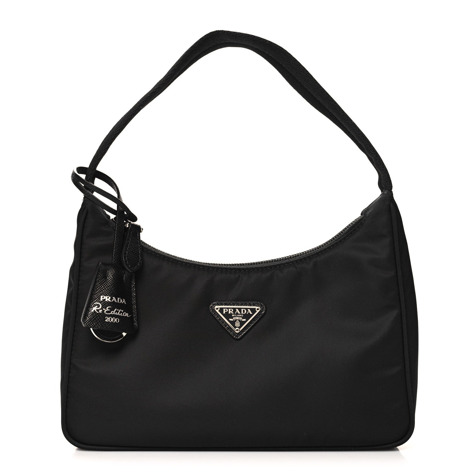 Prada Tessuto Nylon Mini Re-Edition 2000 Bag Black 1 of 9