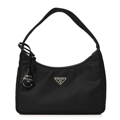 Prada Tessuto Nylon Mini Re-Edition 2000 Bag Black 1 of 9