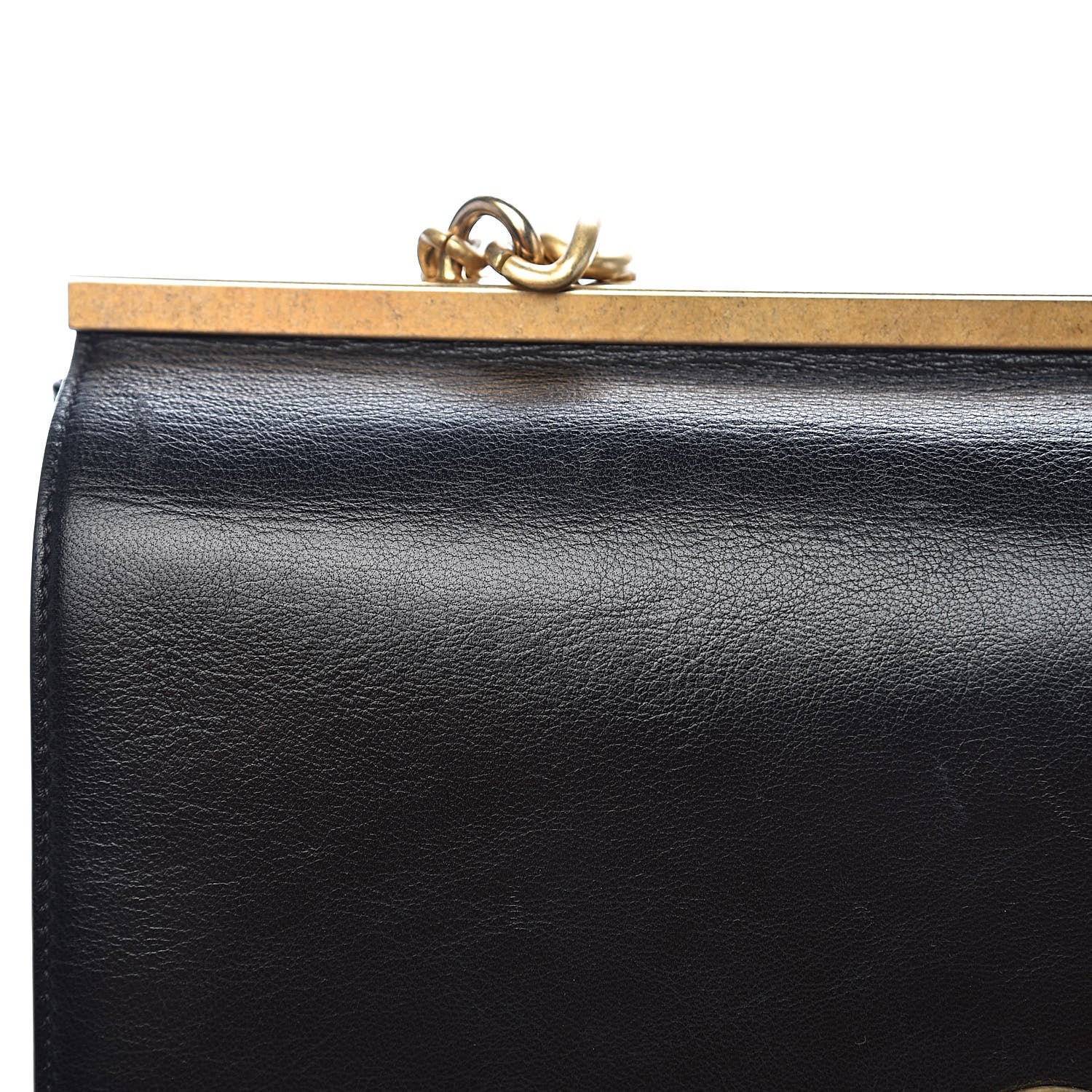 Chanel Goatskin Stitched Flap Black 14 of 18