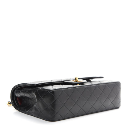Chanel Lambskin Quilted Medium Double Flap Black 4 of 9