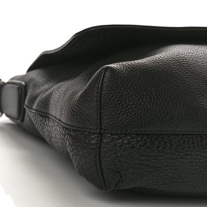 Gucci Pebbled Calfskin Soho Messenger Bag Black 8 of 10