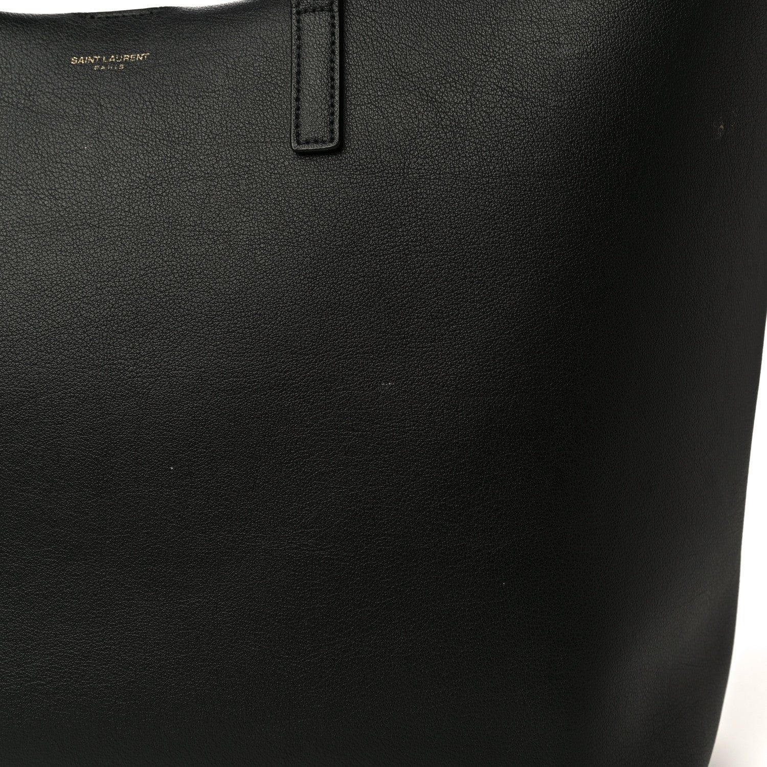 Saint Laurent Calfskin Large Shopping Tote Black 11 of 23