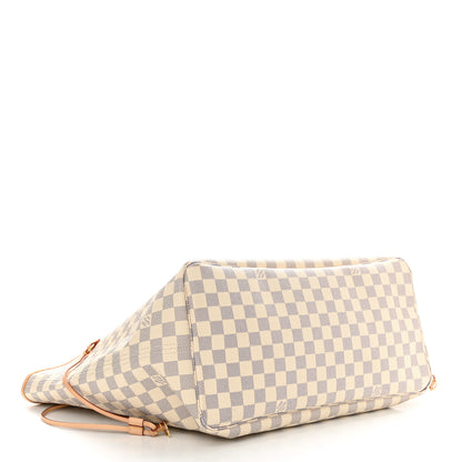 Louis Vuitton Damier Azur Neo Neverfull GM Rose Ballerine 4 of 11