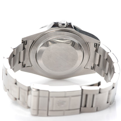 Rolex Stainless Steel 40mm Oyster Perpetual Date Explorer II Watch Black 16570 4 of 5