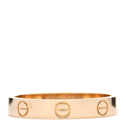 Cartier 18K Yellow Gold 3.5mm LOVE Wedding Band Ring 57 8 1 of 5