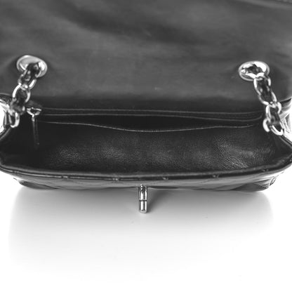 Chanel Patent Calfskin Quilted Mini Rectangular Flap Black 5 of 20