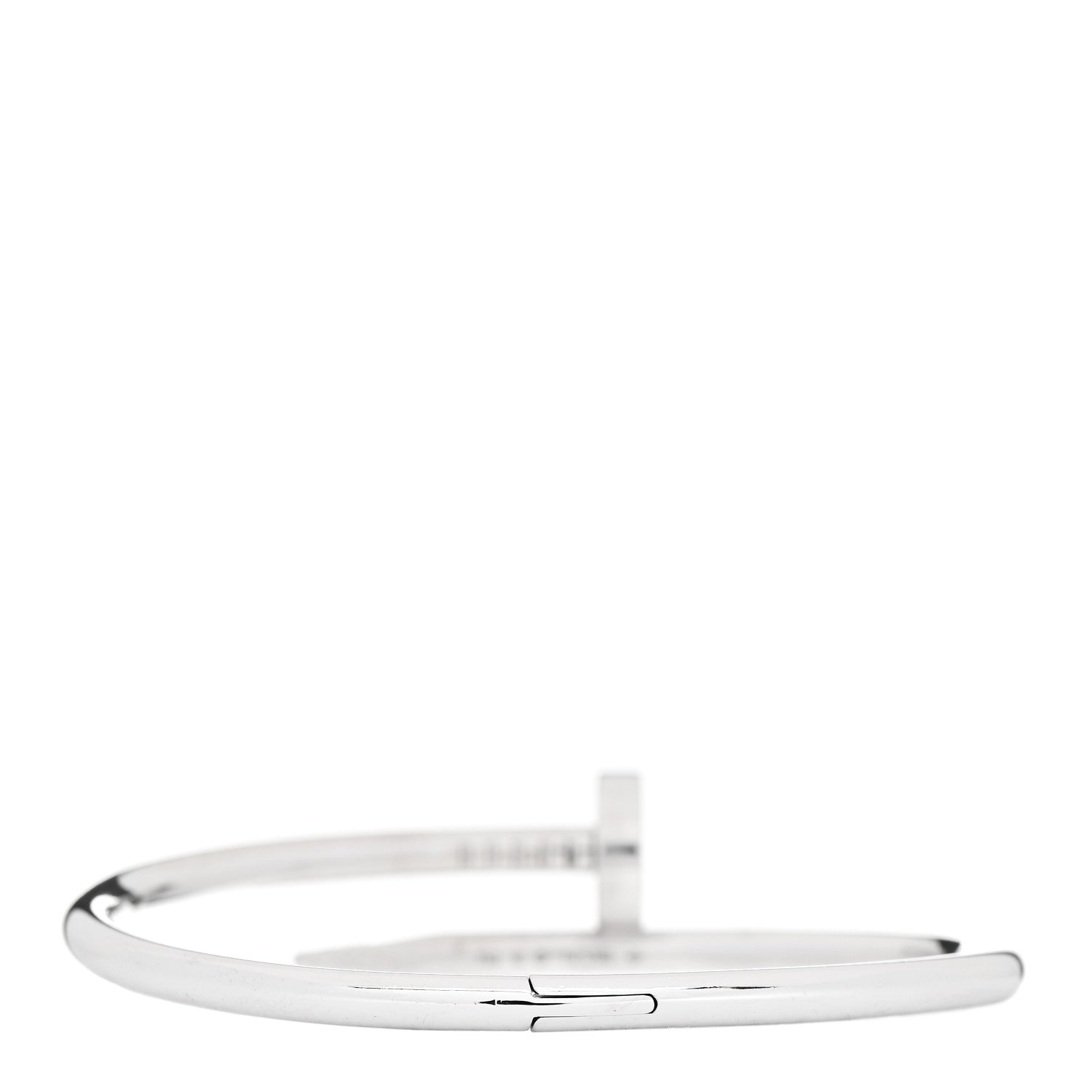 Cartier 18K White Gold Juste Un Clou Bracelet 16 2 of 4