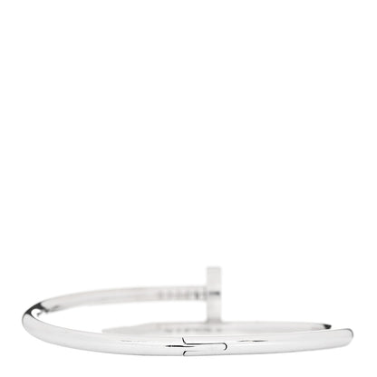 Cartier 18K White Gold Juste Un Clou Bracelet 16 2 of 4