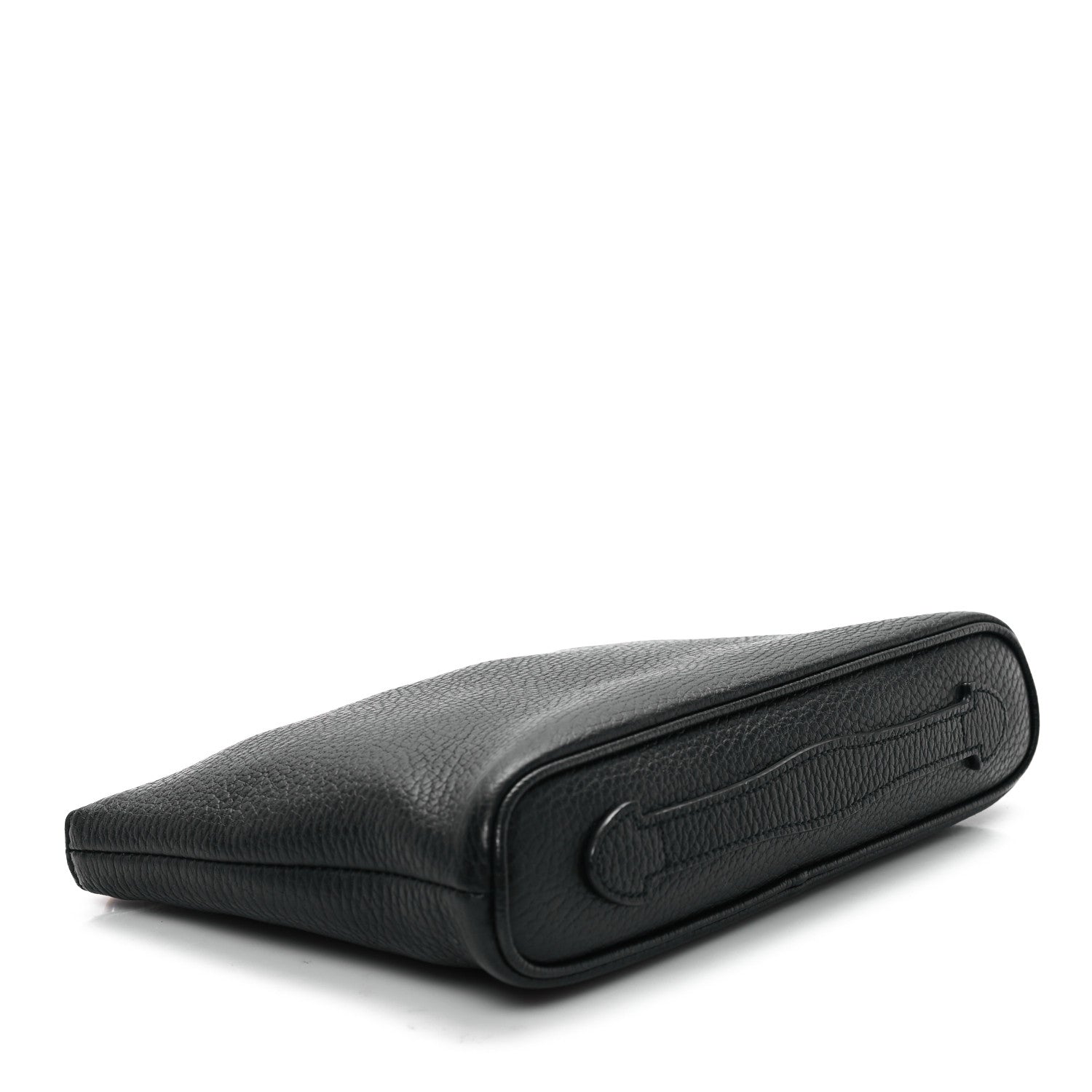 Gucci Calfskin GG Marmont Zip Pouch Black 4 of 8
