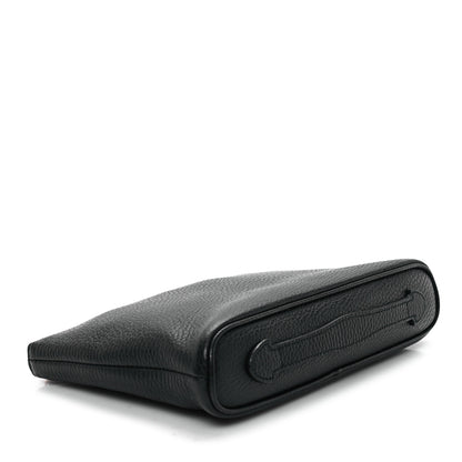 Gucci Calfskin GG Marmont Zip Pouch Black 4 of 8