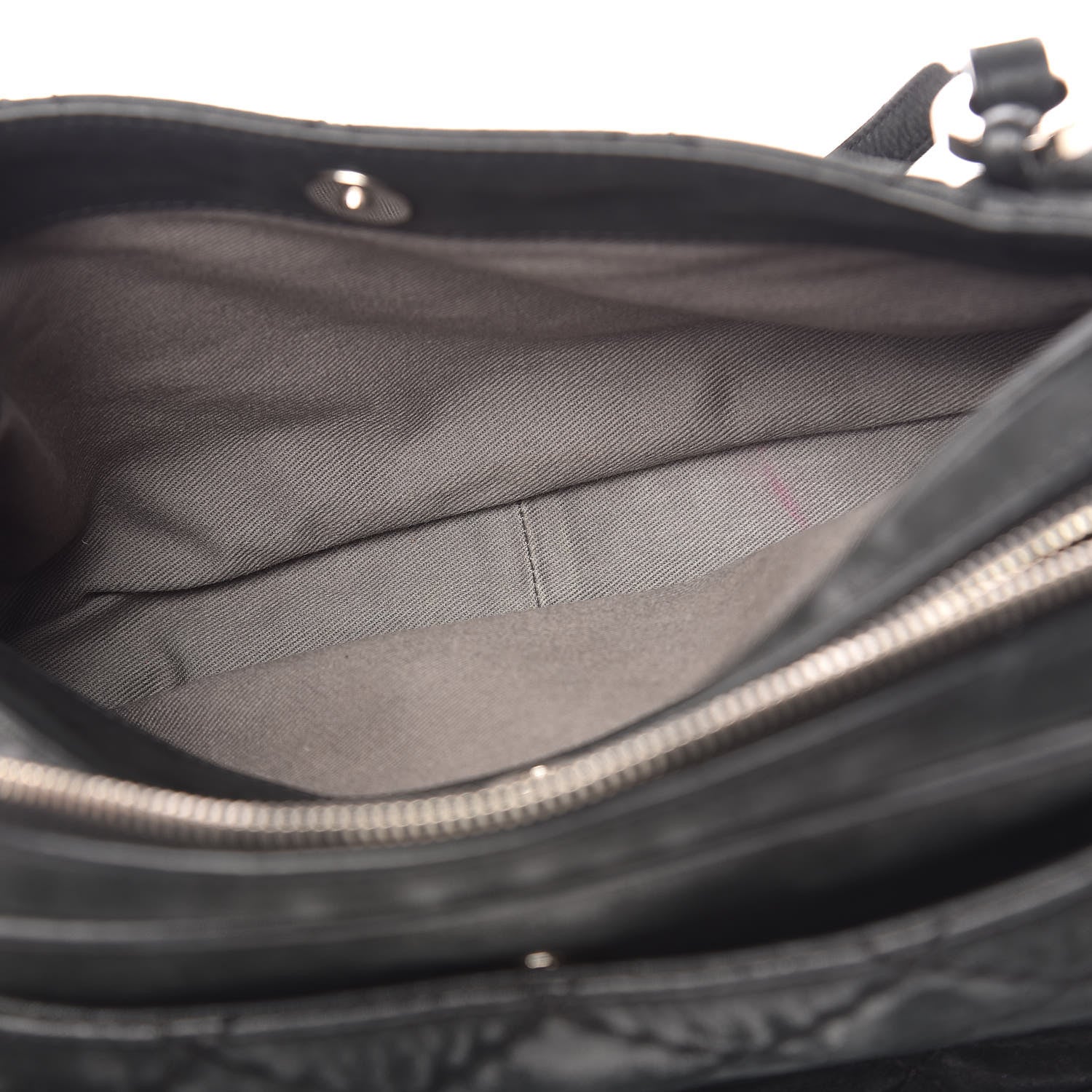 Chanel Iridescent Calfskin Quilted Relax CC Camera Case Black 10 of 16