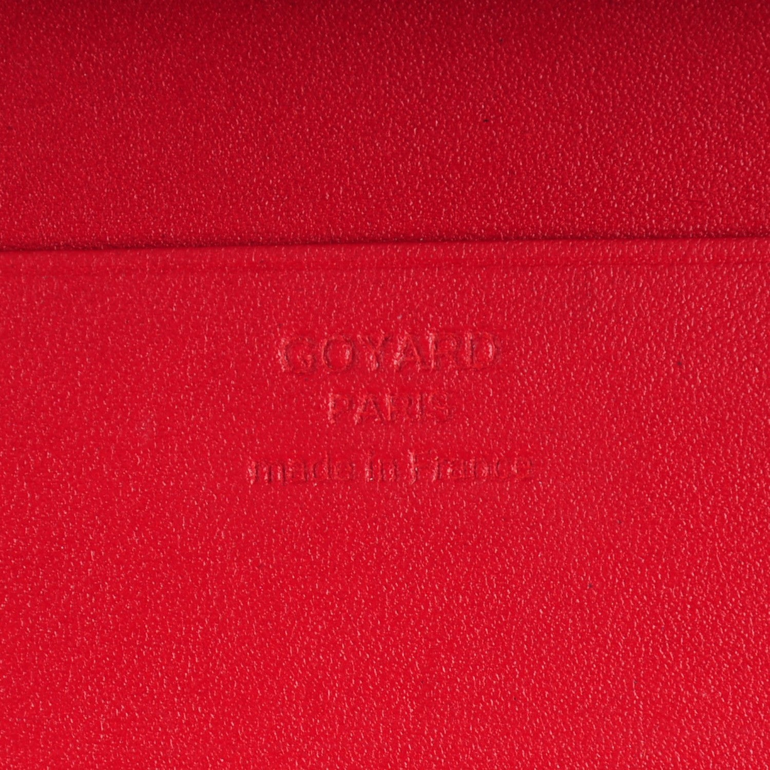 Goyard Goyardine Bi-Fold Wallet Red 6 of 9