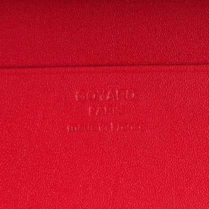 Goyard Goyardine Bi-Fold Wallet Red 6 of 9