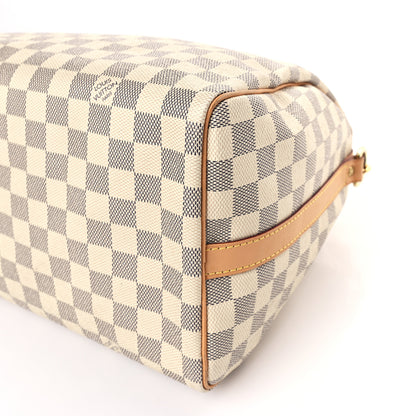 Louis Vuitton Damier Azur Speedy Bandouliere 30 8 of 9