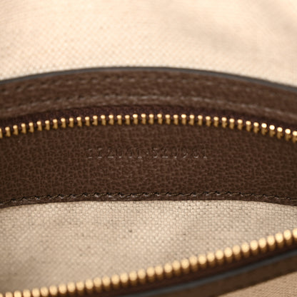 Gucci GG Supreme Monogram Web Small Ophidia Top Handle Bag Beige Ebony 7 of 11