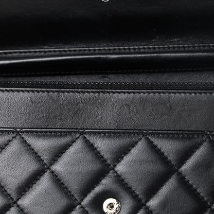 Chanel Lambskin Quilted Wallet On Chain WOC Black 12 of 16