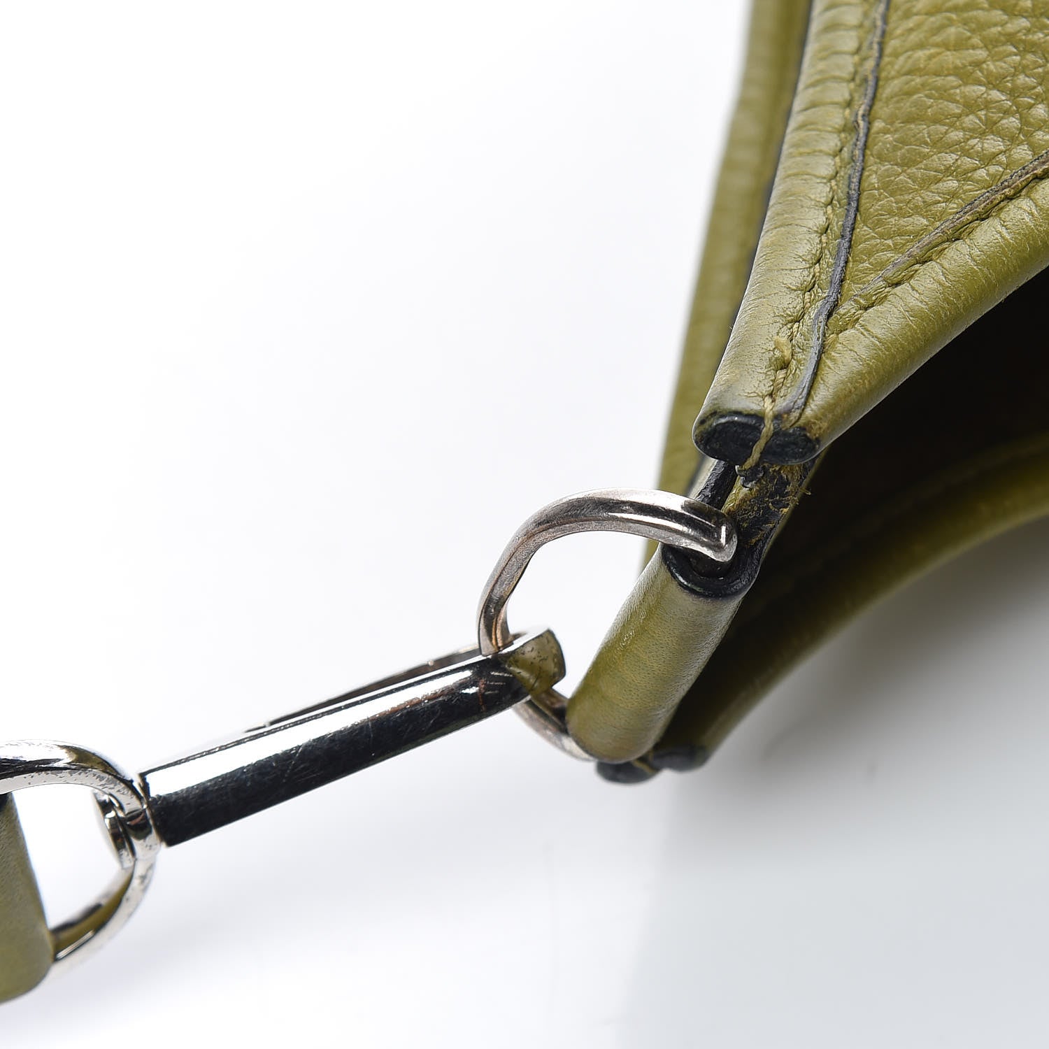 Hermes Taurillon Clemence Evelyne II PM Vert Chartreuse 14 of 18