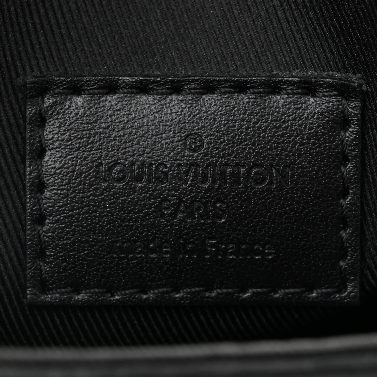 Louis Vuitton Monogram Eclipse S Lock Wearable Wallet Black 6 of 10