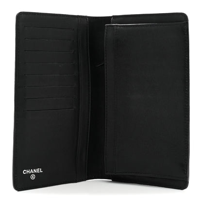 Chanel Caviar Timeless CC Yen Wallet Black 5 of 9