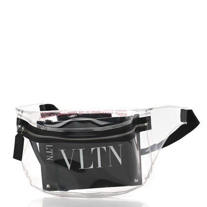 Valentino Garavani PVC VLTN Belt Bag Black 4 of 15