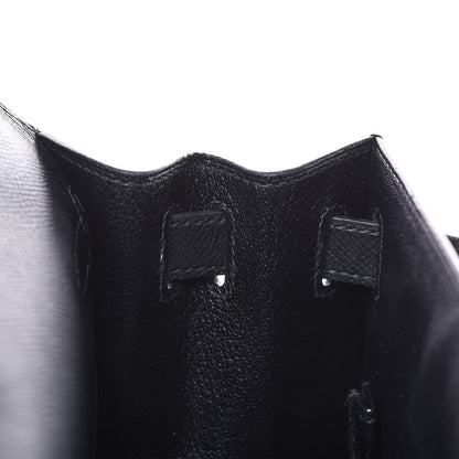 Hermes Epsom Kelly Sellier 28 Black 18 of 37
