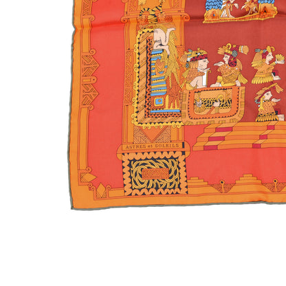 Hermes Silk Astres et Soleils Scarf 90 4 of 6