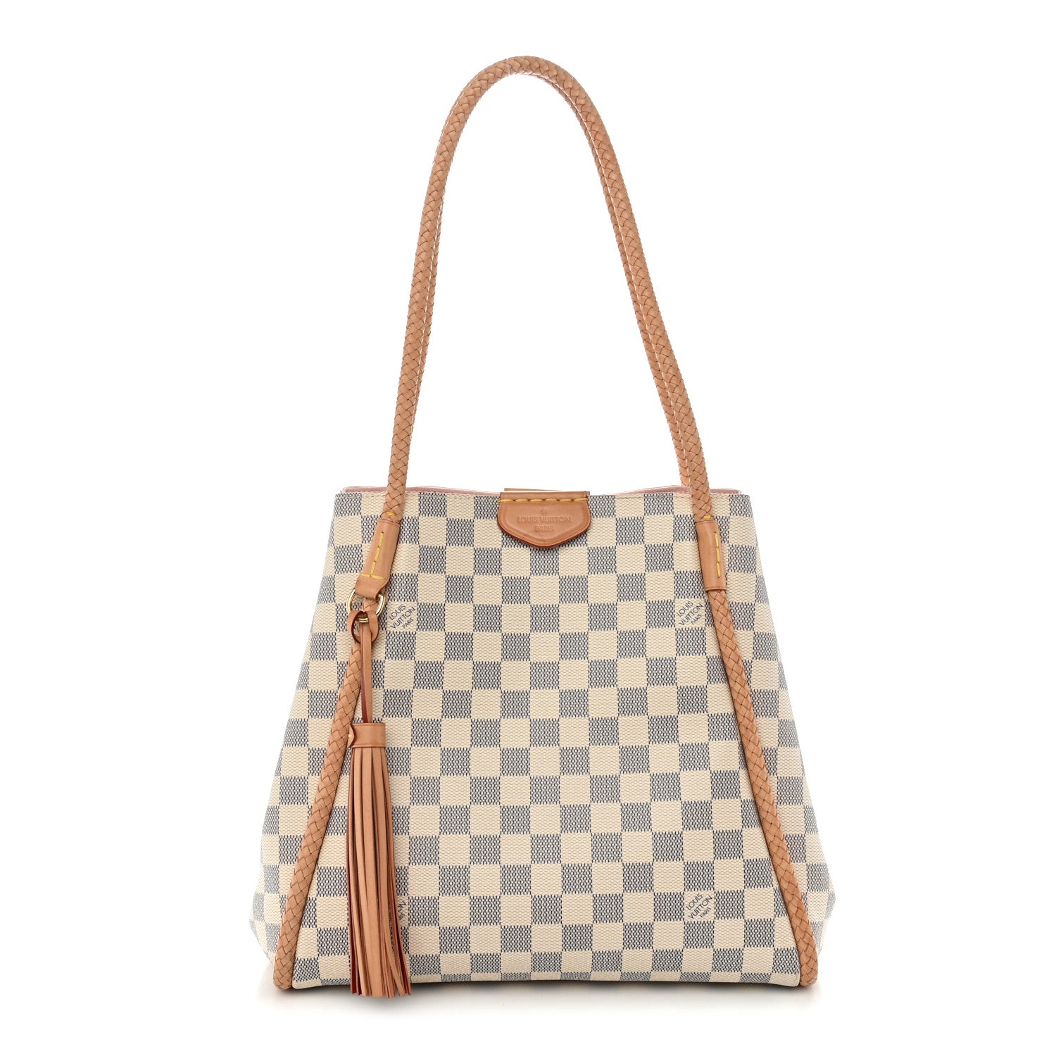 Louis Vuitton Damier Azur Propriano Rose Ballerine 1 of 10