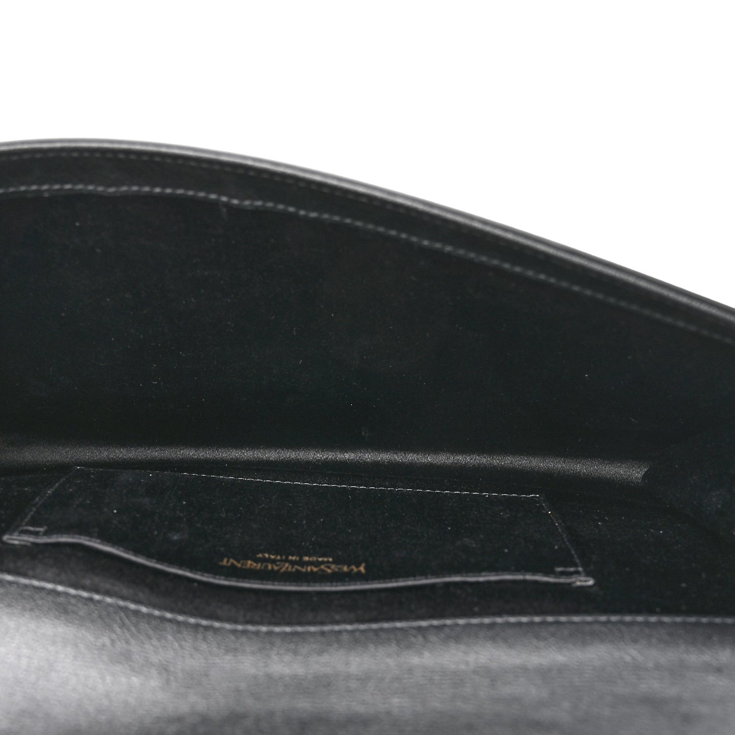 Calfskin Monogram Large Belle De Jour Clutch Black