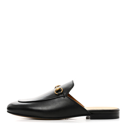 Gucci Calfskin Princetown Slippers 38 Black 1 of 9