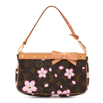 Louis Vuitton Monogram Cherry Blossom Pochette Accessories Brown 1 of 13