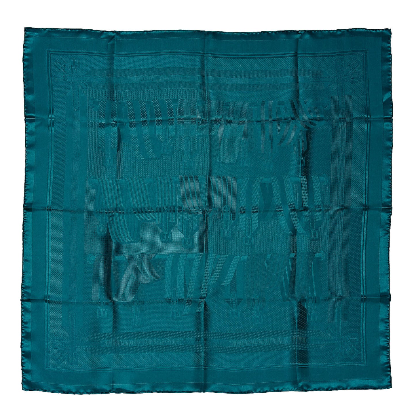 Silk Les Sangles Scarf 90